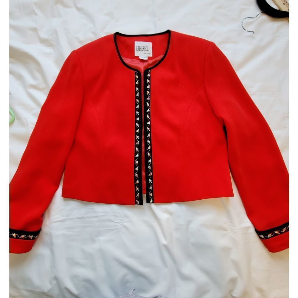 Rebel Collection Red Blazer View 4